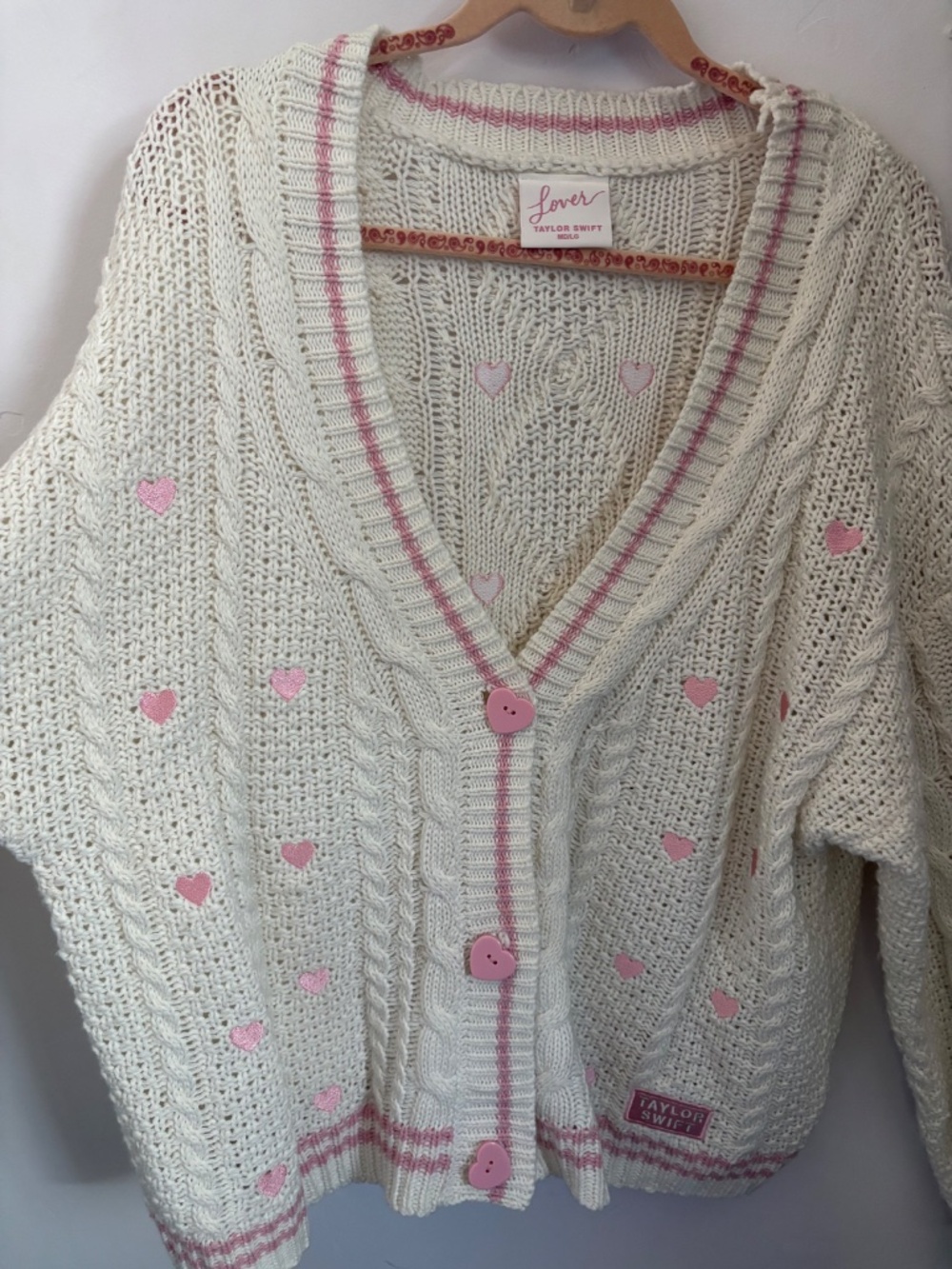 Taylor Swift lover cardigan (M/L) - Picture 6 of 6